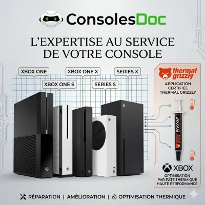 Xbox, Nettoyage et changement Pâte Thermique Thermal Grizzly
