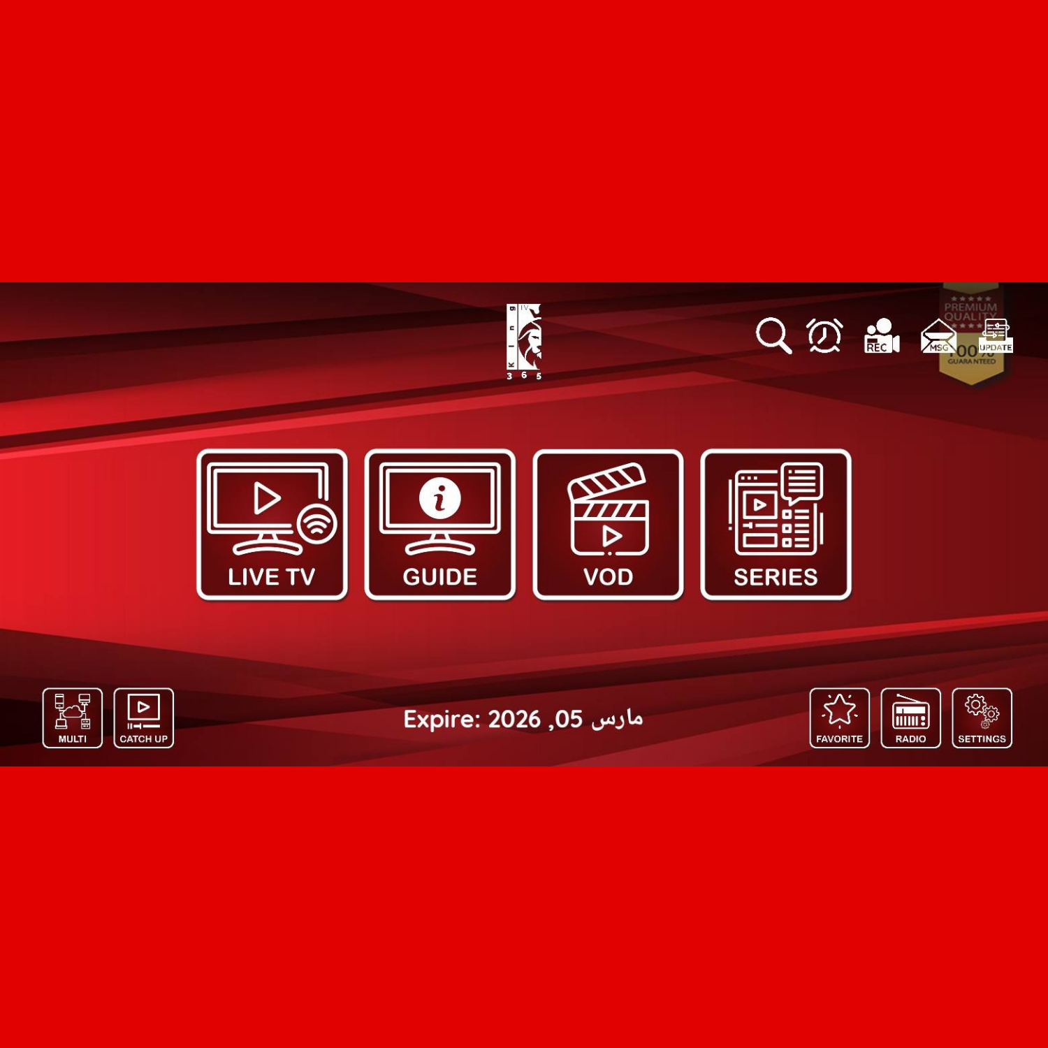 King365 IPTV 12 Mois